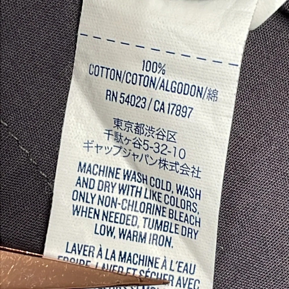 Old Navy Long Sleeve Button Down Shirt Graphite Gray M - Picture 13 of 16